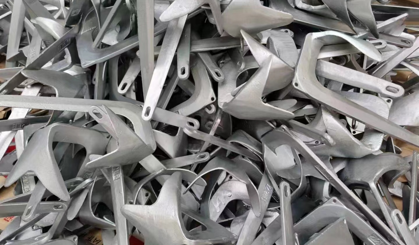 Andy Marine Hot Dip Galvanizzované kotvy Bruce