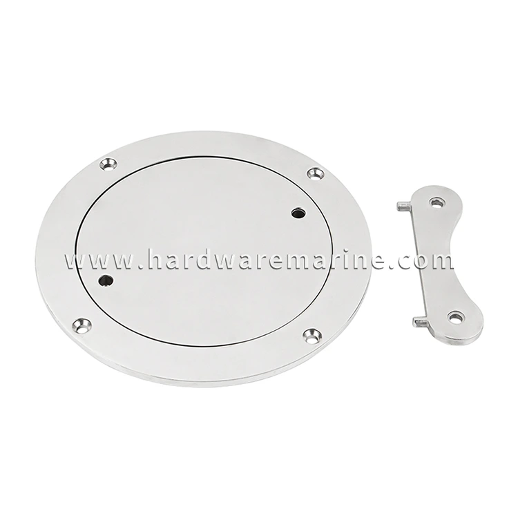 316 z nehrdzavejúcej ocele Marine Round Deck Taft s kľúčom