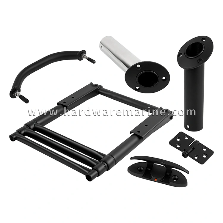 316 Matt Black Marine Hardware Časti odolné voči miznutiu z nehrdzavejúcej ocele