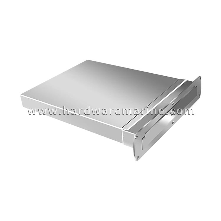 Z nehrdzavejúcej ocele Morine Telescopic Box Boat Ladder